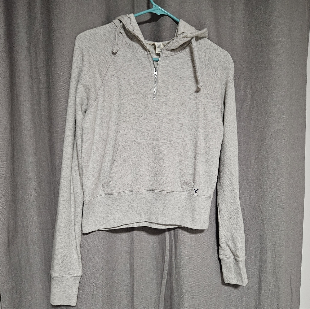 American Eagle Quarter Zip Light Jacket Small